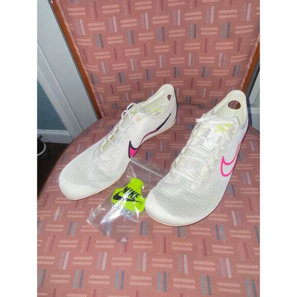 New Nike Zoom Mamba V6 Men's Size 10.5 Track Field Spikes Sail Pink DR2733-101 - Picture 2 of 8